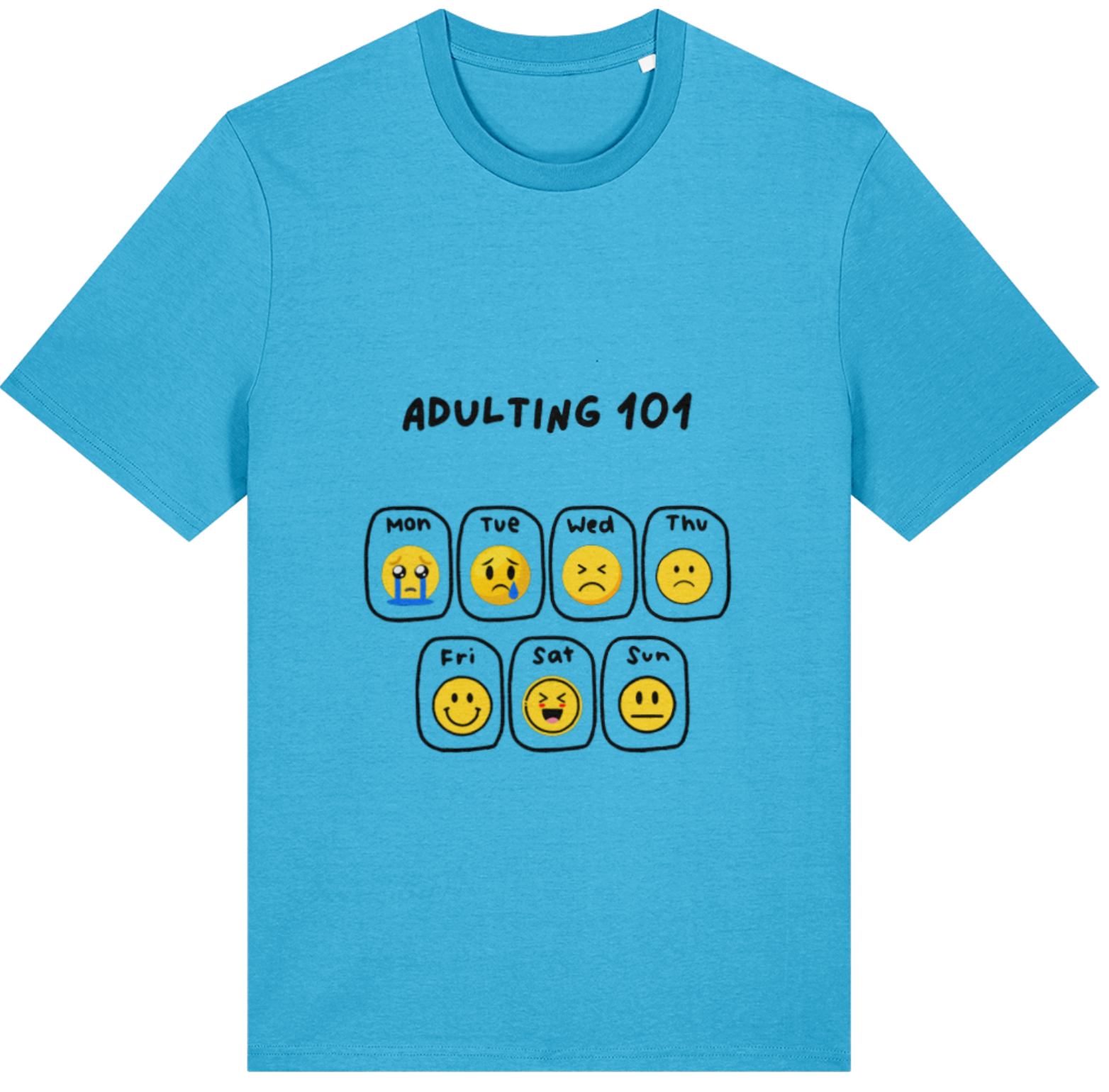 Organic Cotton Funny Adulting 101 - Unisex Tee