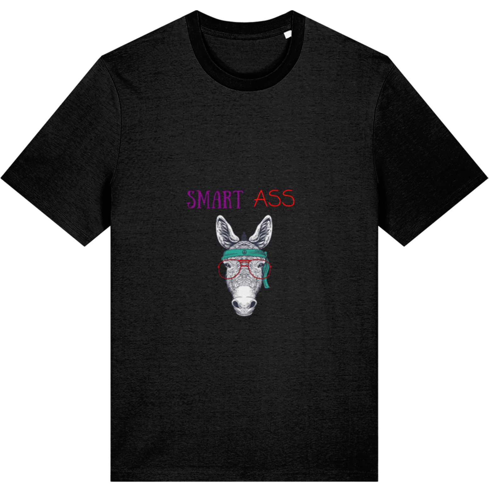 Organic Cotton Funny Smart Ass - Unisex Tee