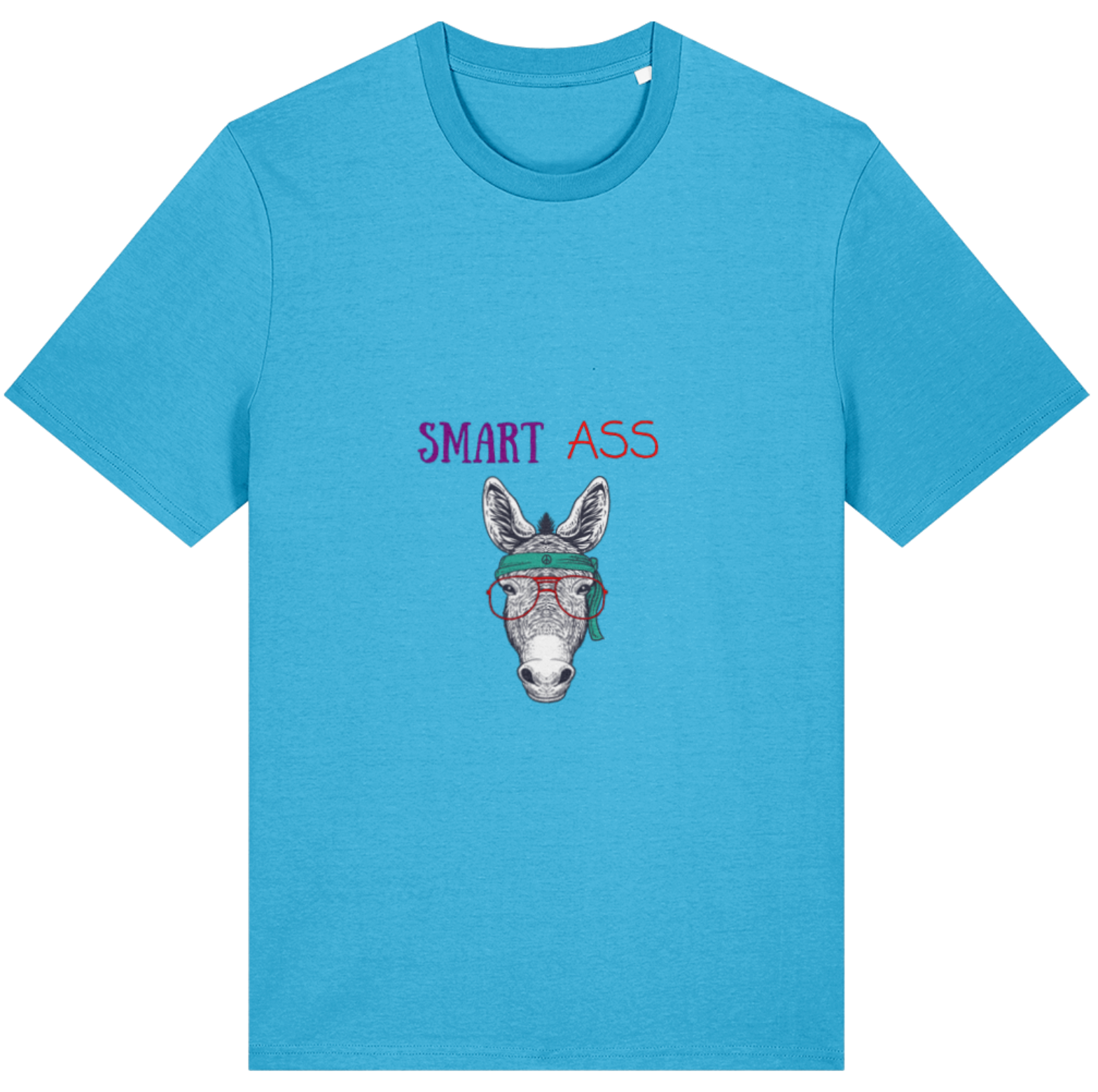 Organic Cotton Funny Smart Ass - Unisex Tee