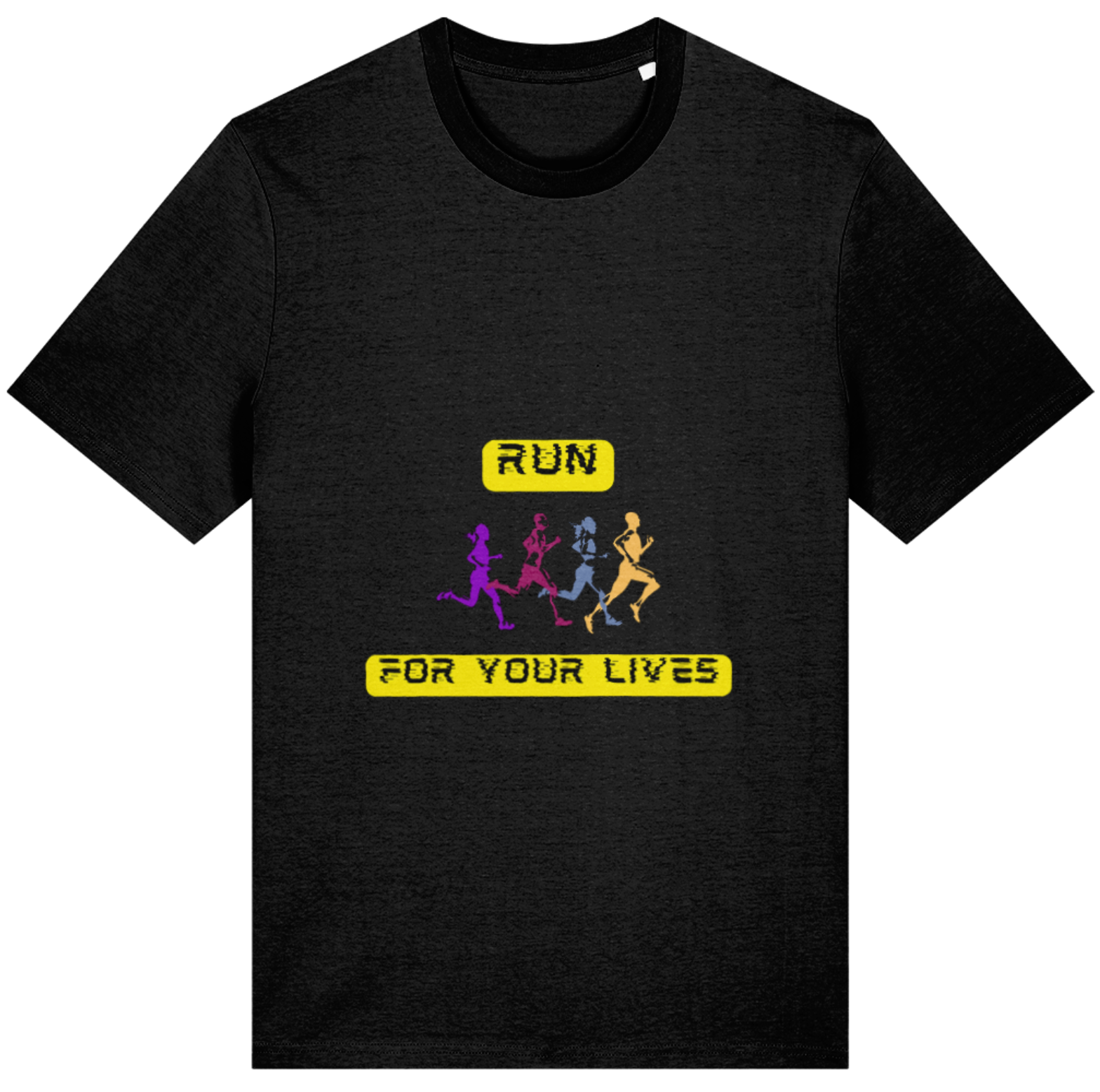 Organic Cotton Run For Your Lives - Unisex Tee