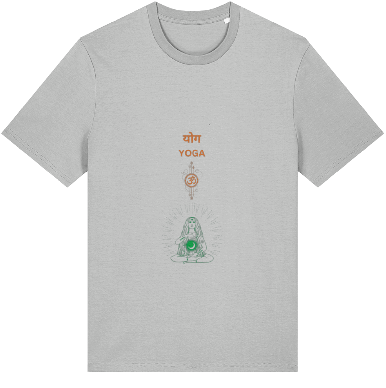 Organic Cotton Yoga Om - Unisex Tee