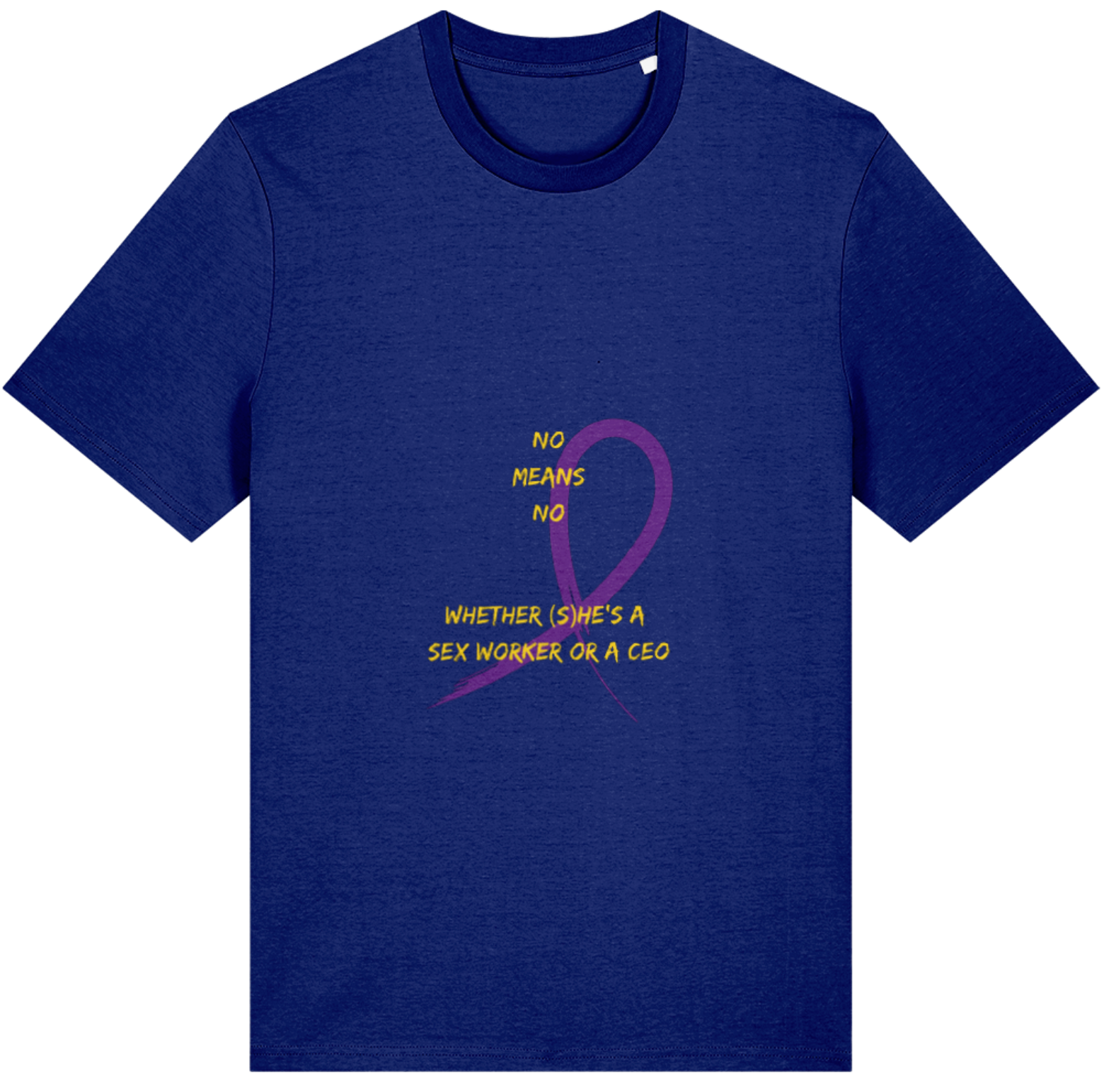 Organic Cotton No Means No - Unisex Tee