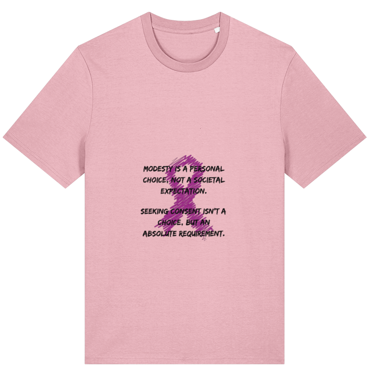 Organic Cotton Consent Feminism - Unisex Tee