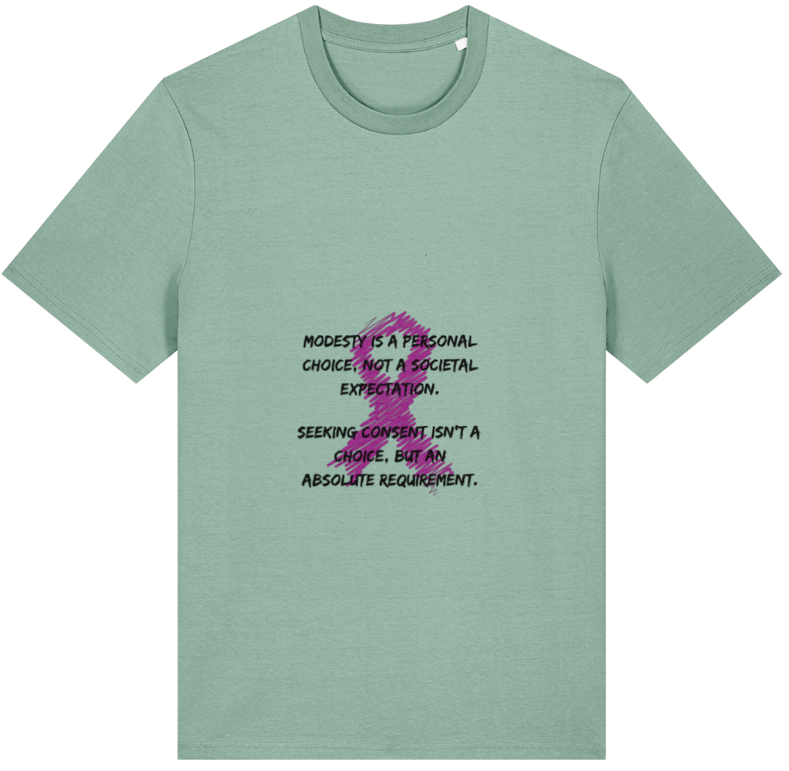 Organic Cotton Consent Feminism - Unisex Tee