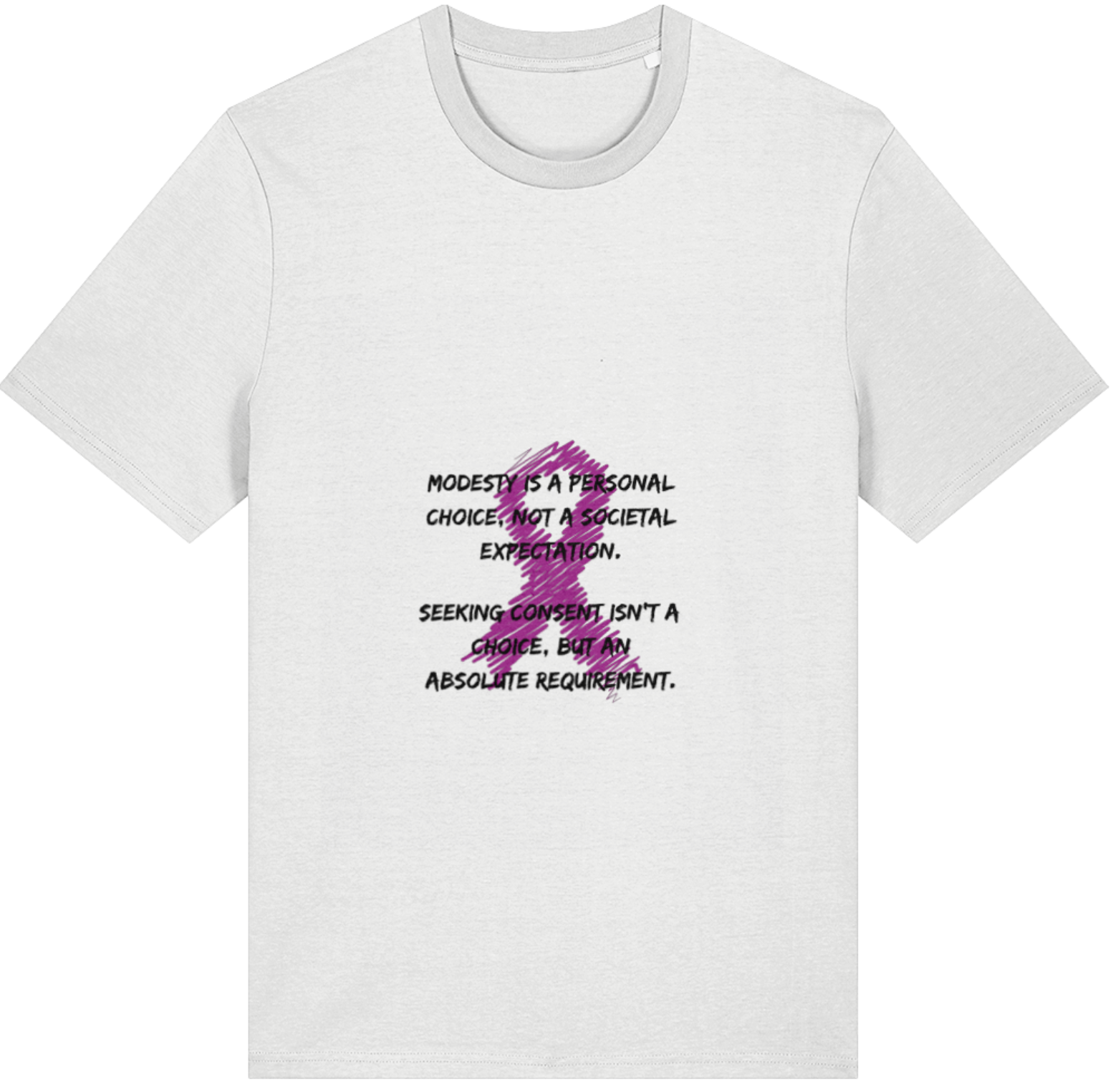 Organic Cotton Consent Feminism - Unisex Tee