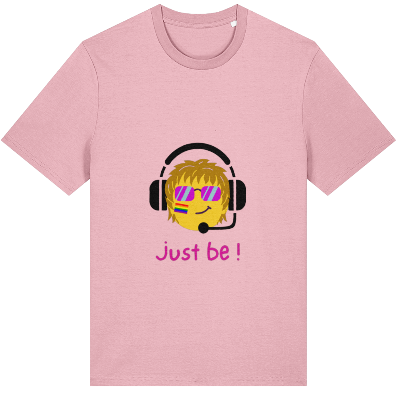 Organic Cotton Just Be Pride - Unisex Tee
