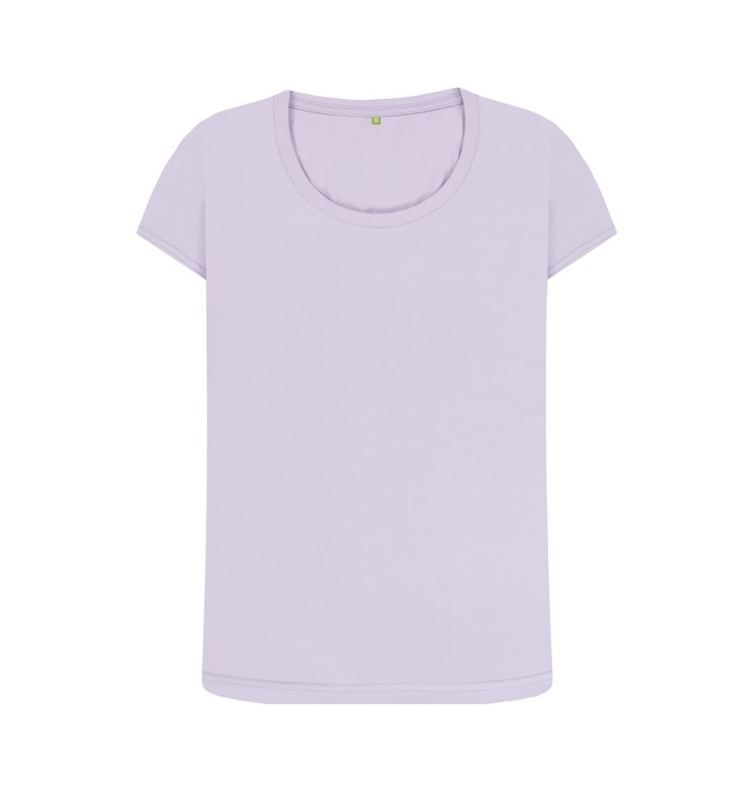 Violet Printed T-shirt Front