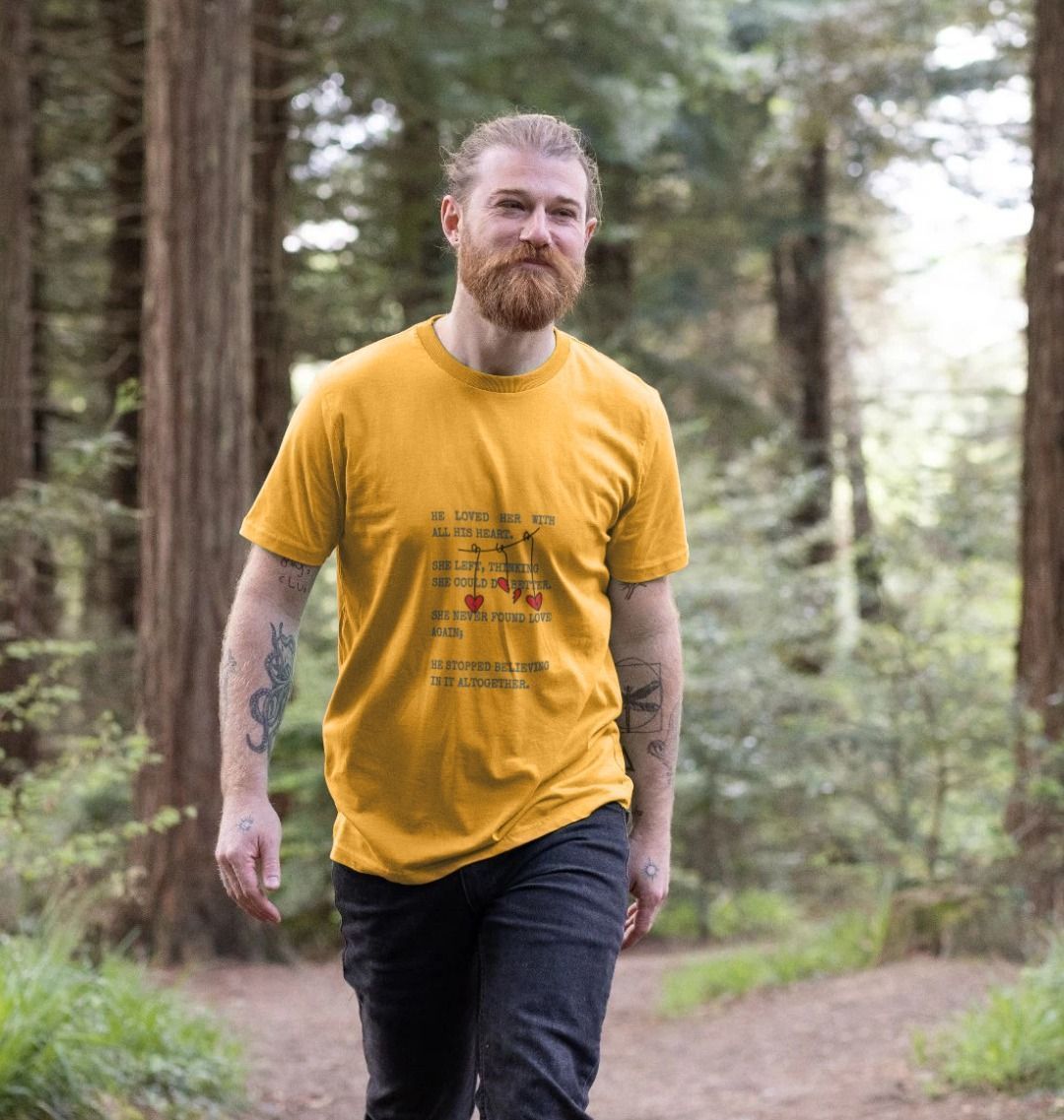 🇬🇧 Unrequited Love (Light) - Unisex Organic Cotton T-Shirt