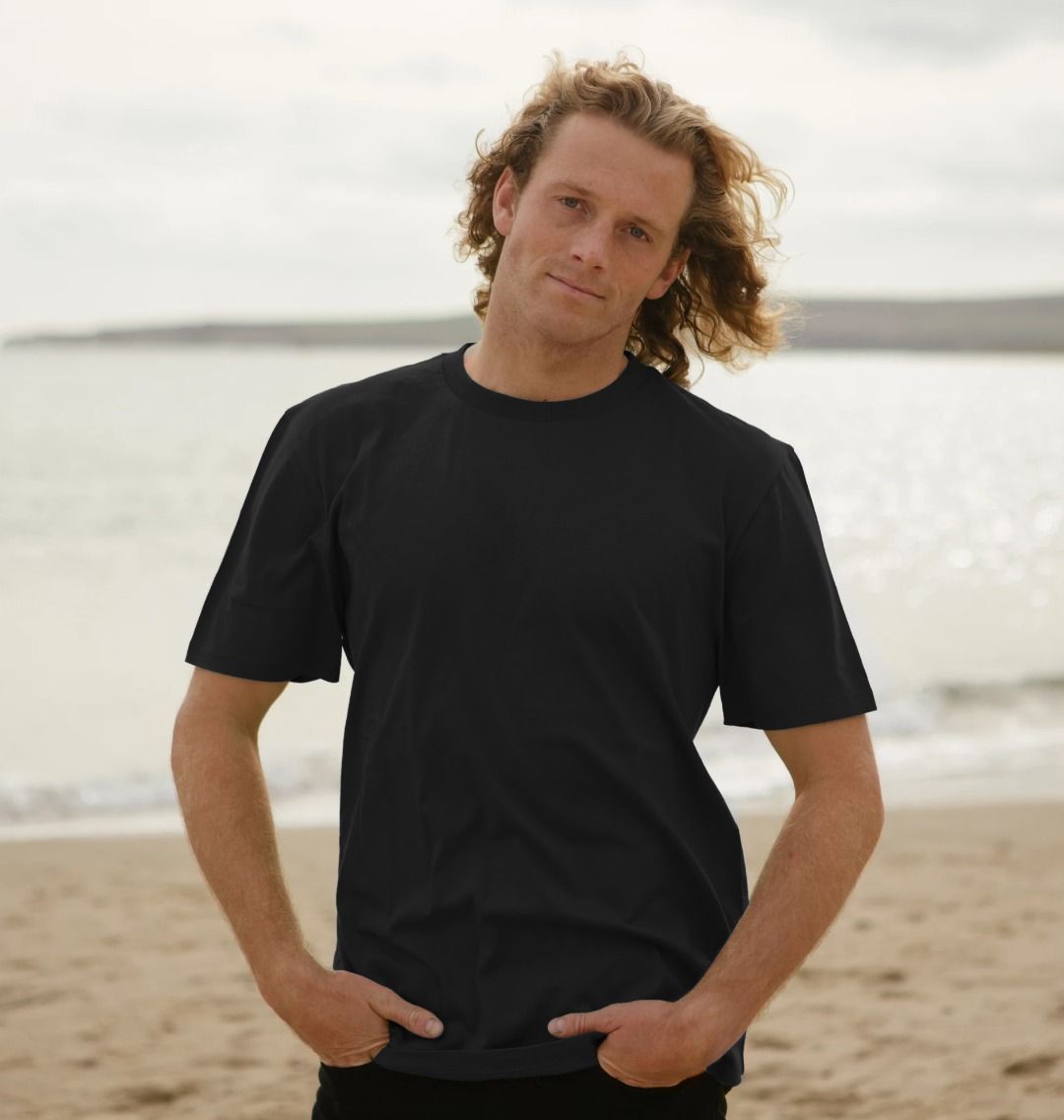 🇬🇧 Empty Canvas - Men's Organic Longline T-shirt
