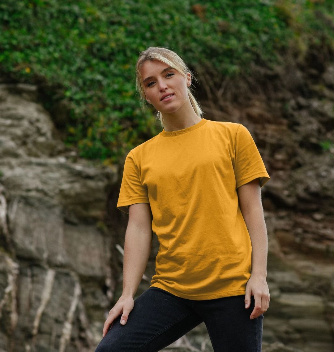🇬🇧 Empty Canvas - Unisex Organic Cotton T-Shirt (Light)