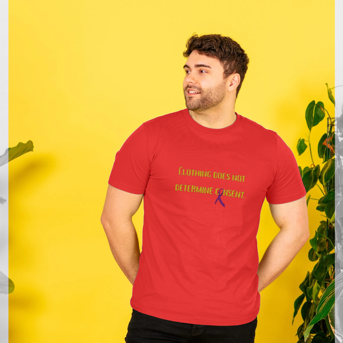 🇬🇧 Clothing Does Not Determine Consent - Unisex Organic Cotton T-Shirt