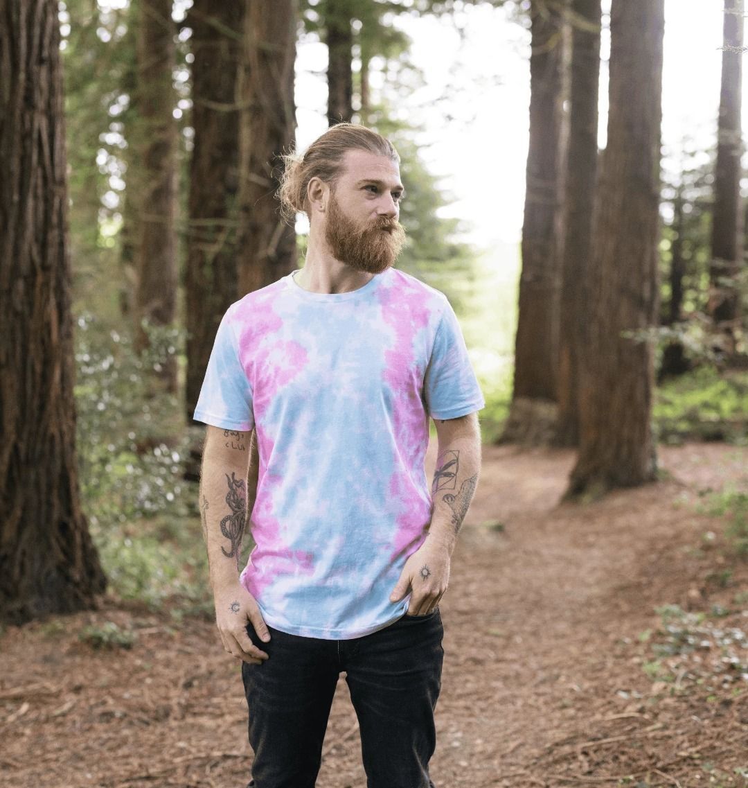 🇬🇧 Empty Canvas - Men's Organic Tie Dye T-shirt