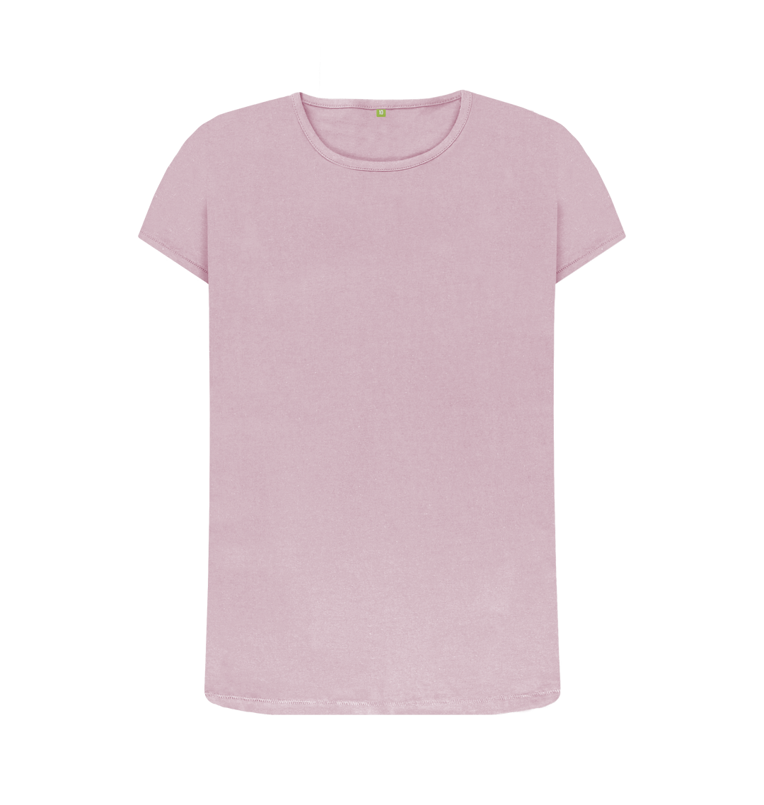 Mauve Printed T-shirt Front