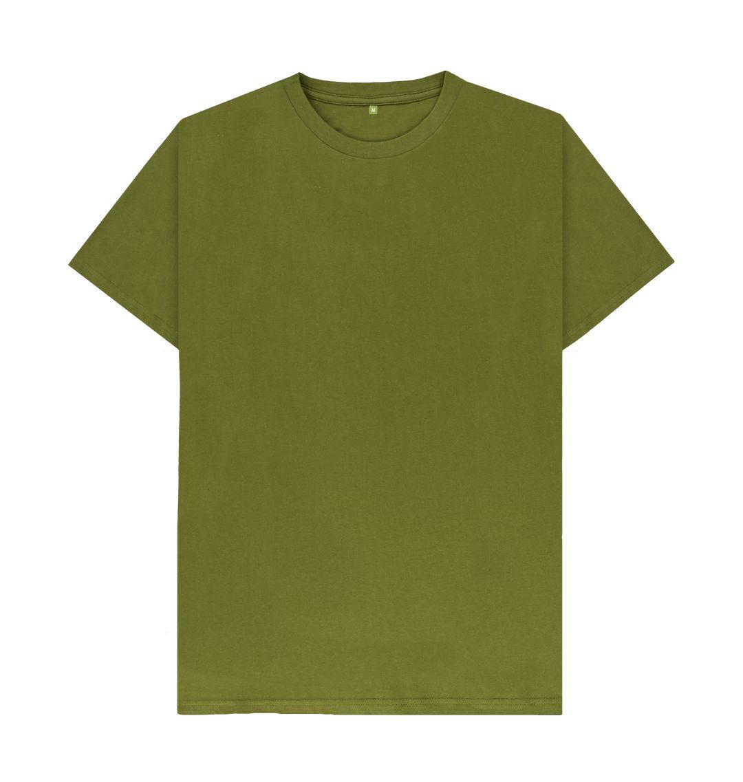 Moss Green \\\\ud83c\\\\uddec\\\\ud83c\\\\udde7 Empty Canvas - Unisex Organic Cotton T-Shirt (Dark)
