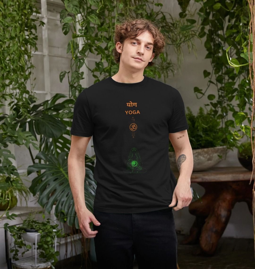 🇬🇧 Yoga Om - Unisex Organic Cotton T-Shirt