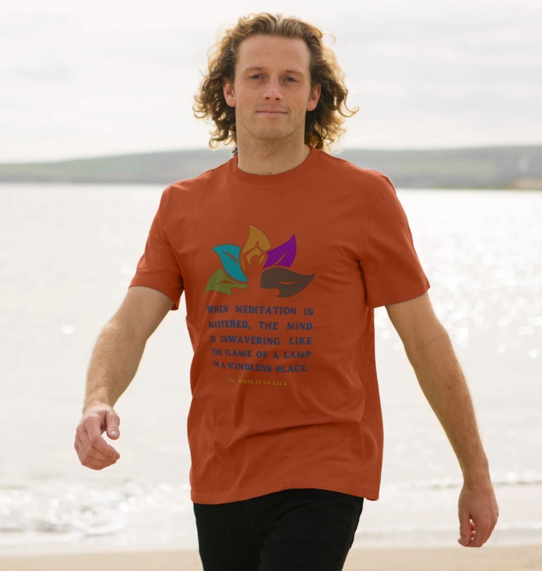 🇬🇧 Meditation: The Ultimate Mind Medicine (Light) - Unisex Organic Cotton T-Shirt