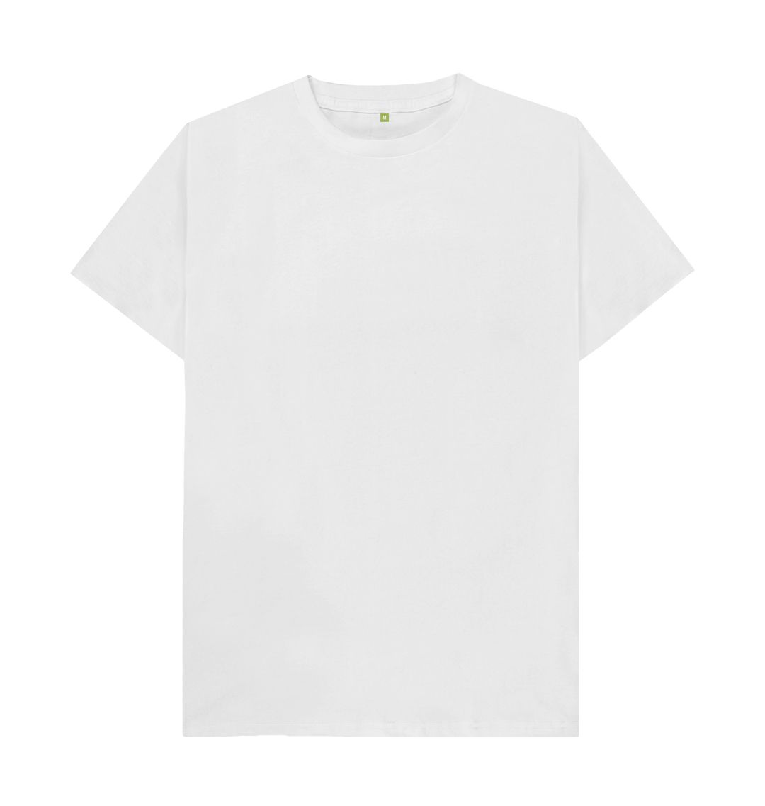 White \\ud83c\\uddec\\ud83c\\udde7 Empty Canvas - Unisex Organic Cotton T-Shirt (Light)