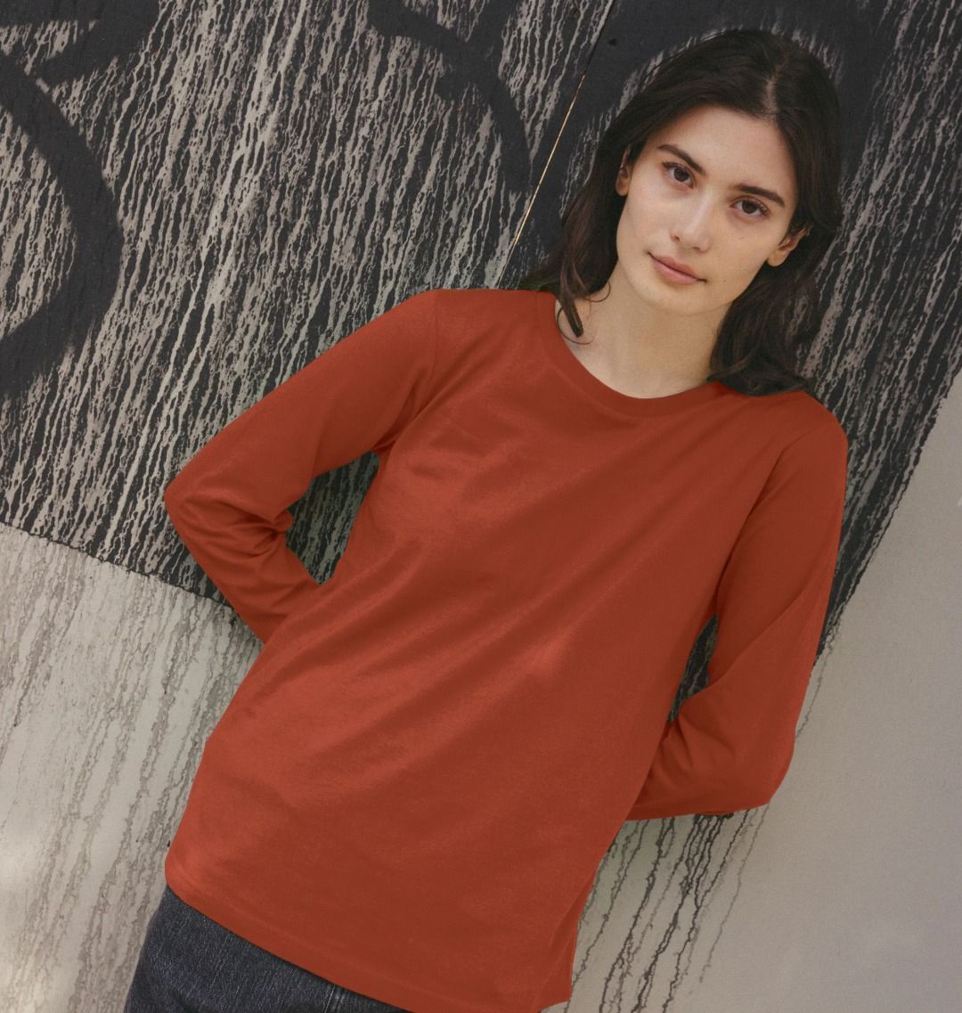 🇬🇧 Empty Canvas - Women's Organic Long Sleeve T-shirt