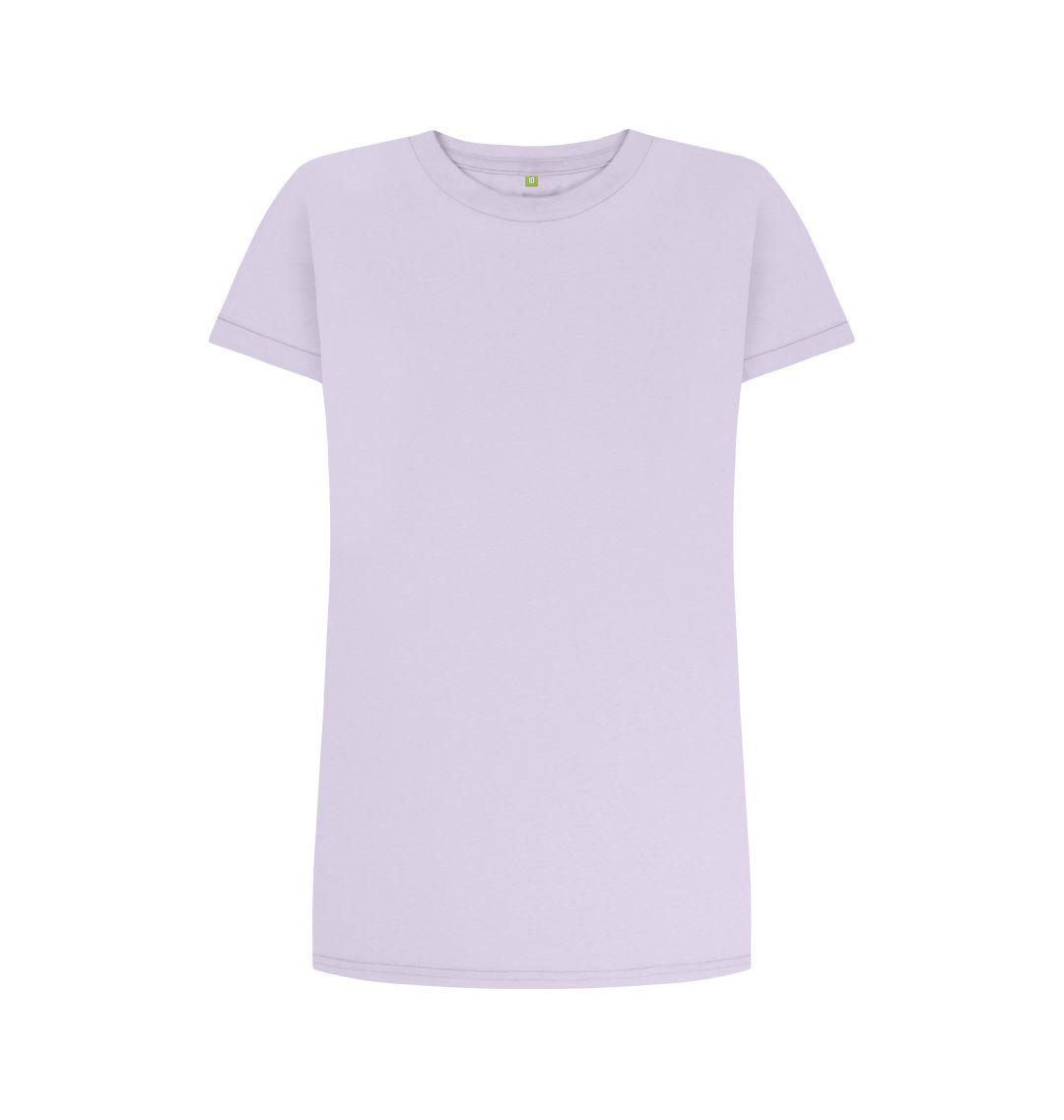 Violet \ud83c\uddec\ud83c\udde7 Empty Canvas - Women's Organic T-shirt Dress