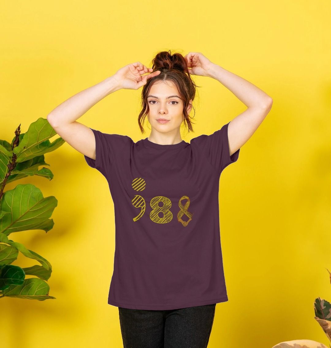 🇬🇧 988 - Unisex Organic Cotton T-Shirt