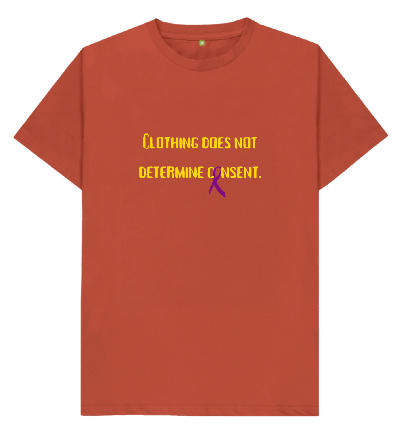 🇬🇧 Clothing Does Not Determine Consent - Unisex Organic Cotton T-Shirt