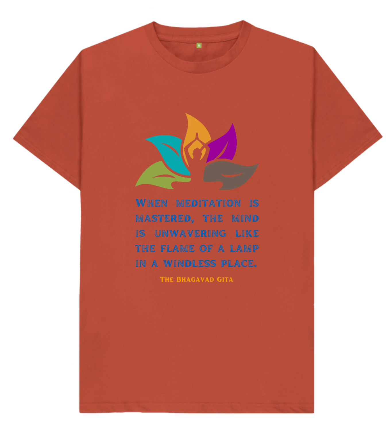 🇬🇧 Meditation: The Ultimate Mind Medicine (Light) - Unisex Organic Cotton T-Shirt