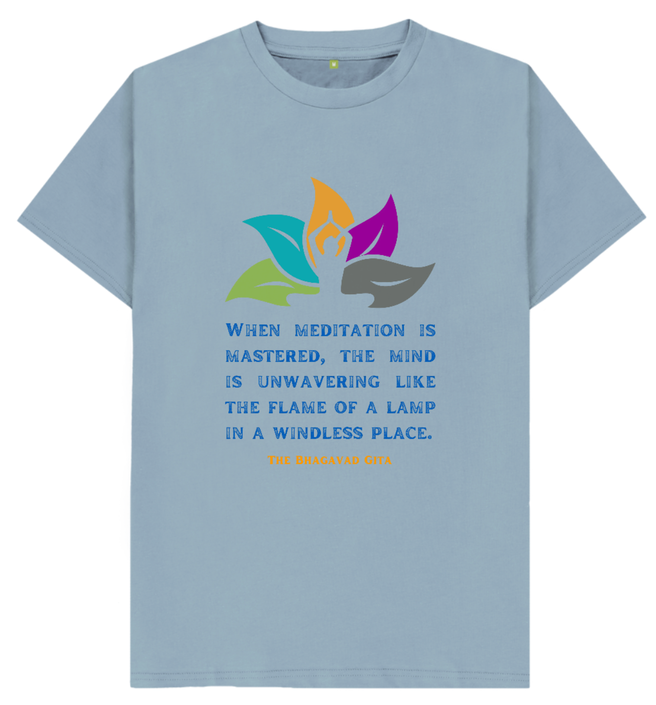 🇬🇧 Meditation: The Ultimate Mind Medicine (Light) - Unisex Organic Cotton T-Shirt