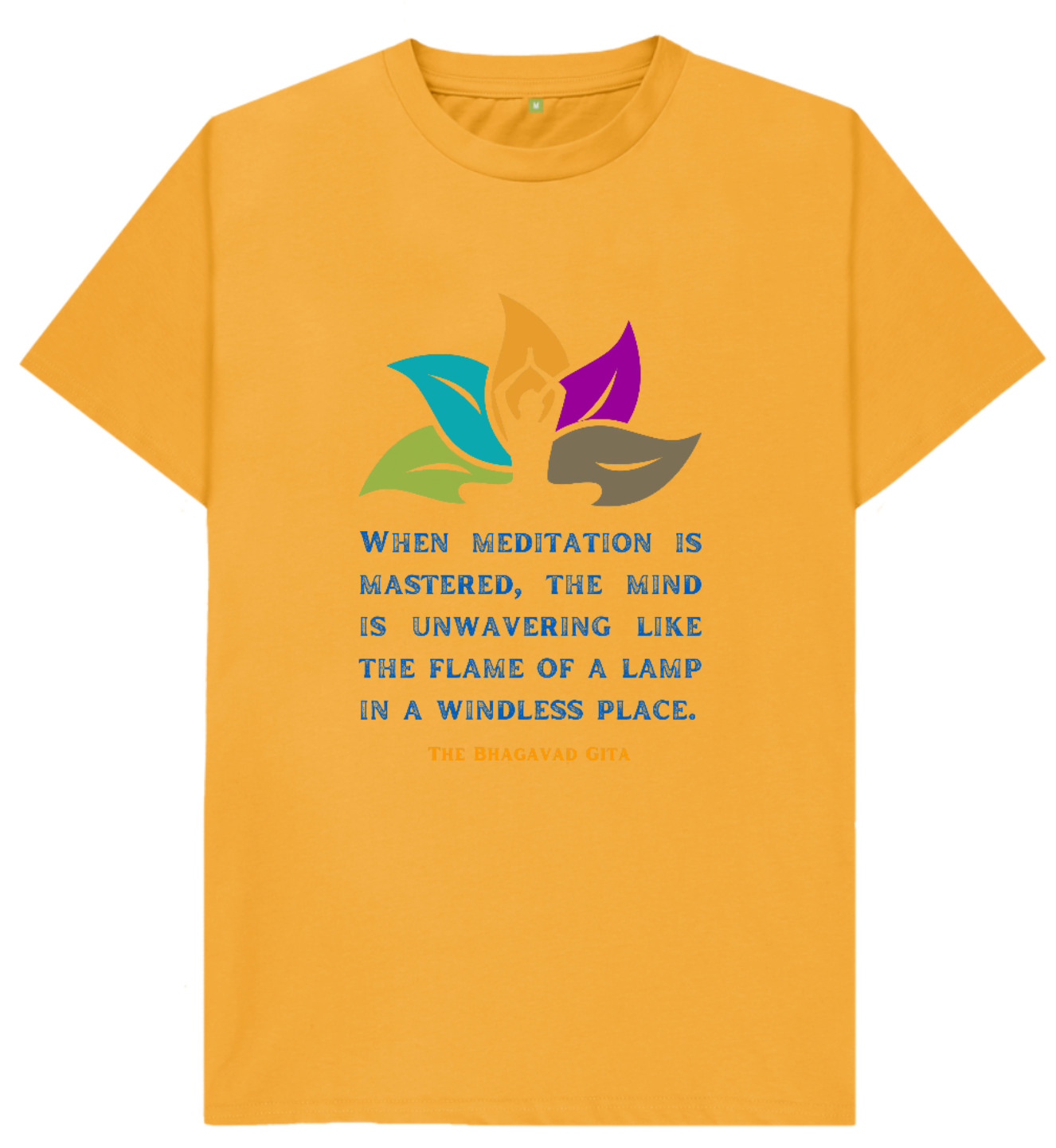 🇬🇧 Meditation: The Ultimate Mind Medicine (Light) - Unisex Organic Cotton T-Shirt