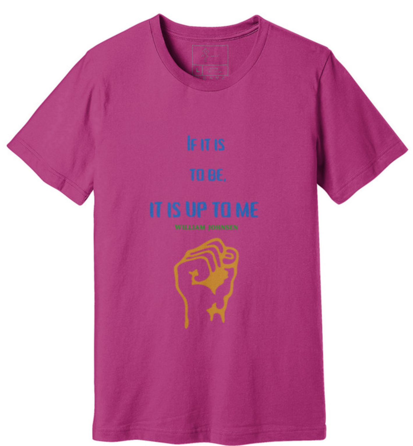 🇺🇸 If It Is To Be It Is Up To Me - Unisex Jersey T-Shirt