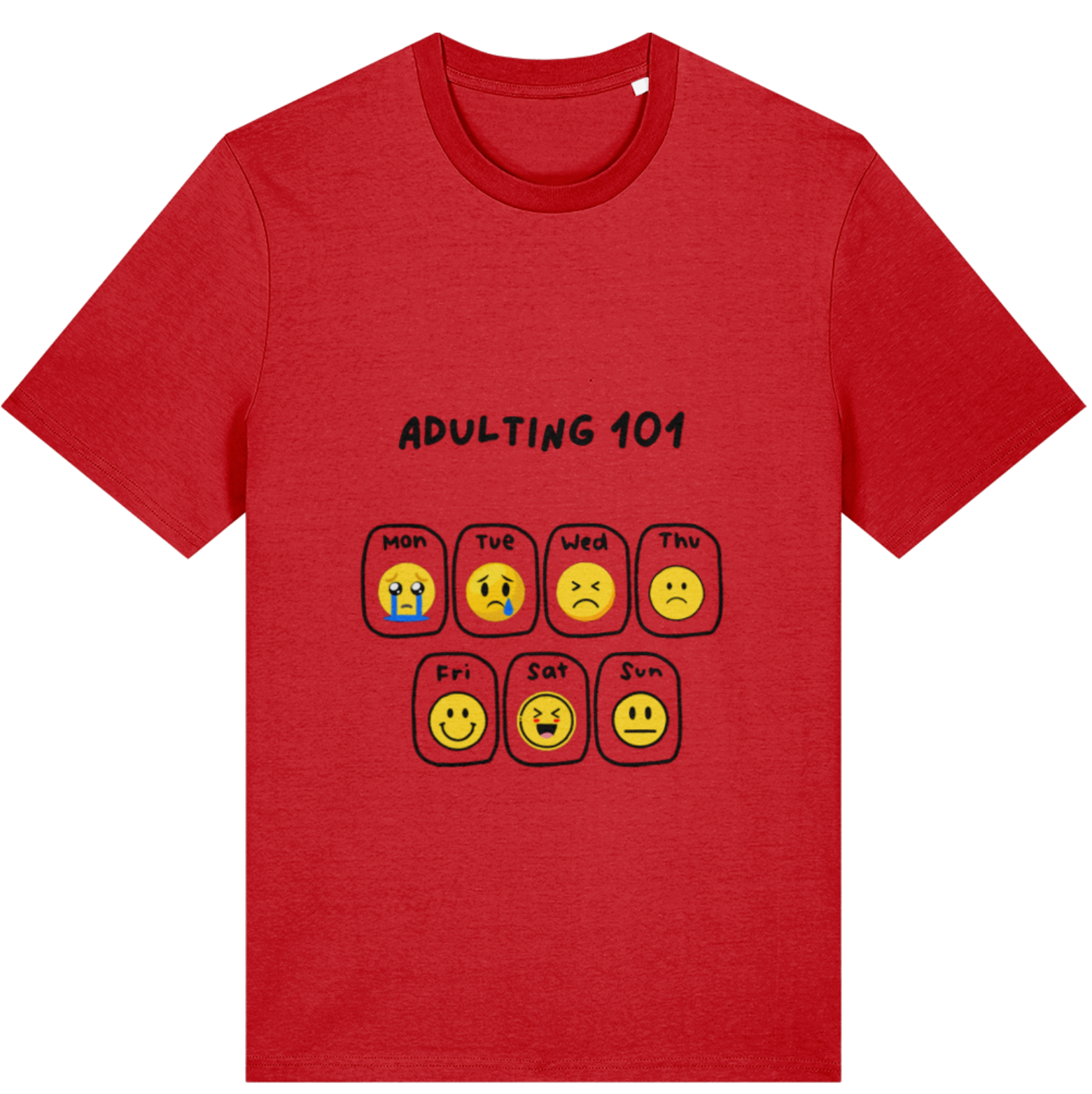 Organic Cotton Funny Adulting 101 - Unisex Tee