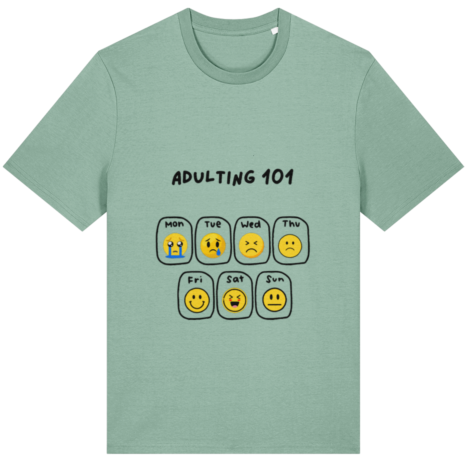 Organic Cotton Funny Adulting 101 - Unisex Tee