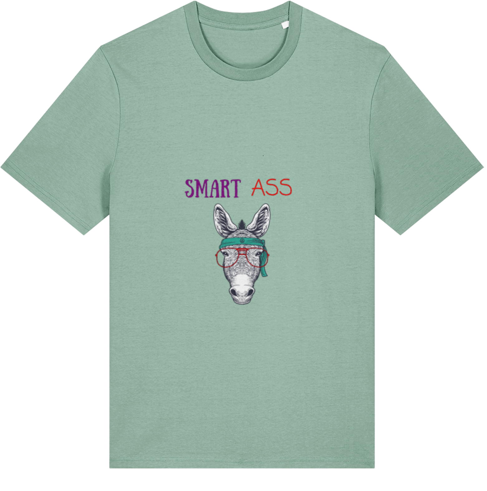 Organic Cotton Funny Smart Ass - Unisex Tee