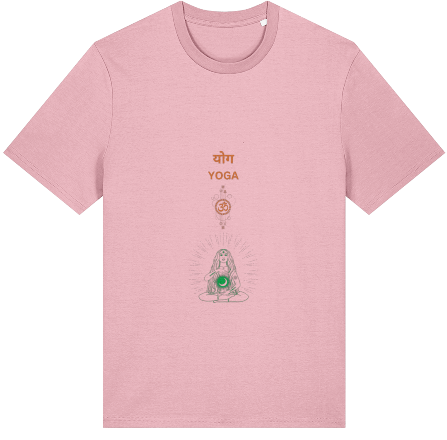 Organic Cotton Yoga Om - Unisex Tee