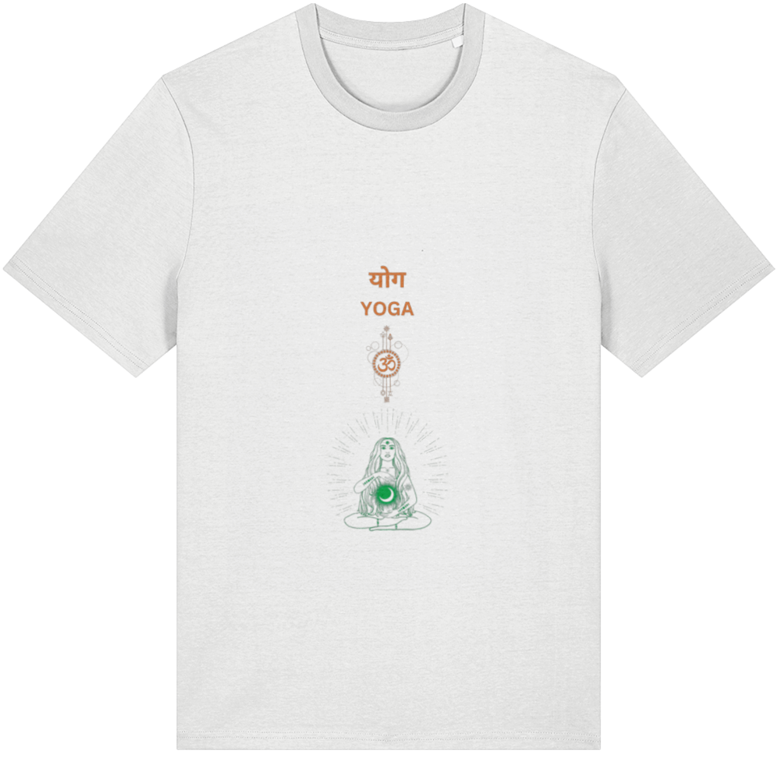 Organic Cotton Yoga Om - Unisex Tee