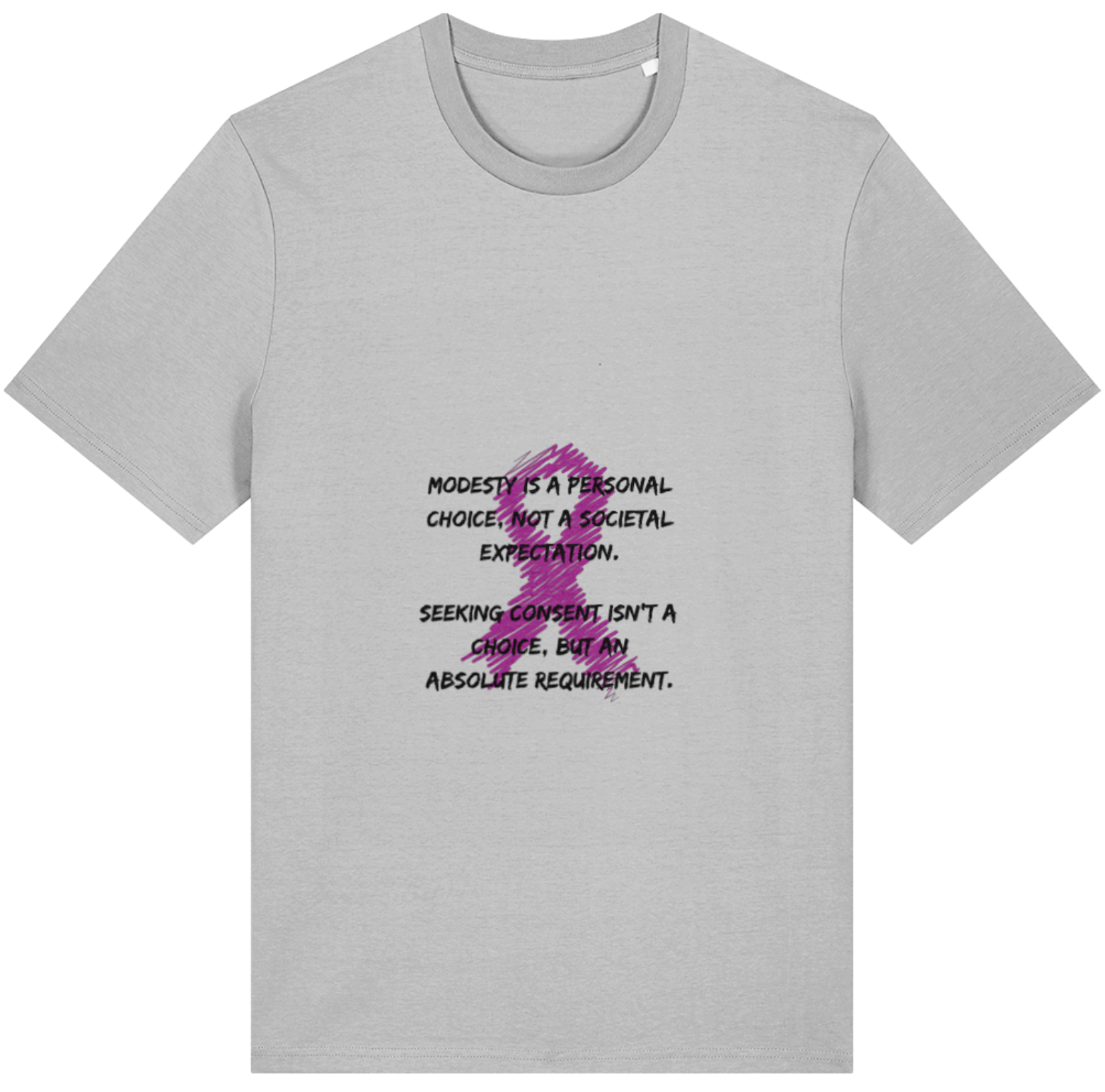 Organic Cotton Consent Feminism - Unisex Tee