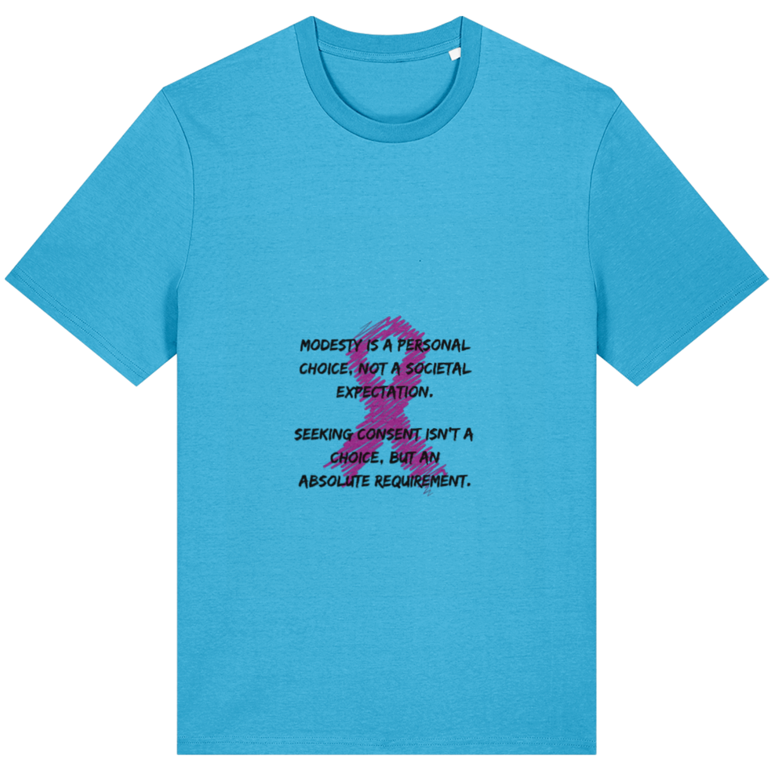 Organic Cotton Consent Feminism - Unisex Tee