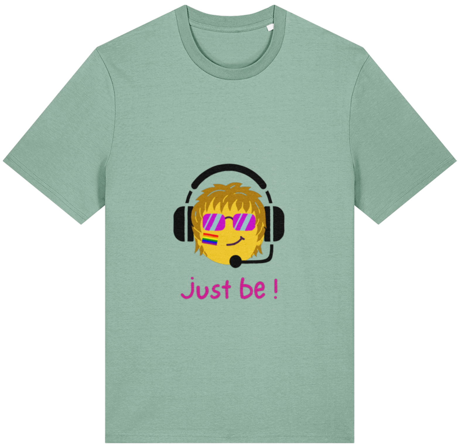 Organic Cotton Just Be Pride - Unisex Tee