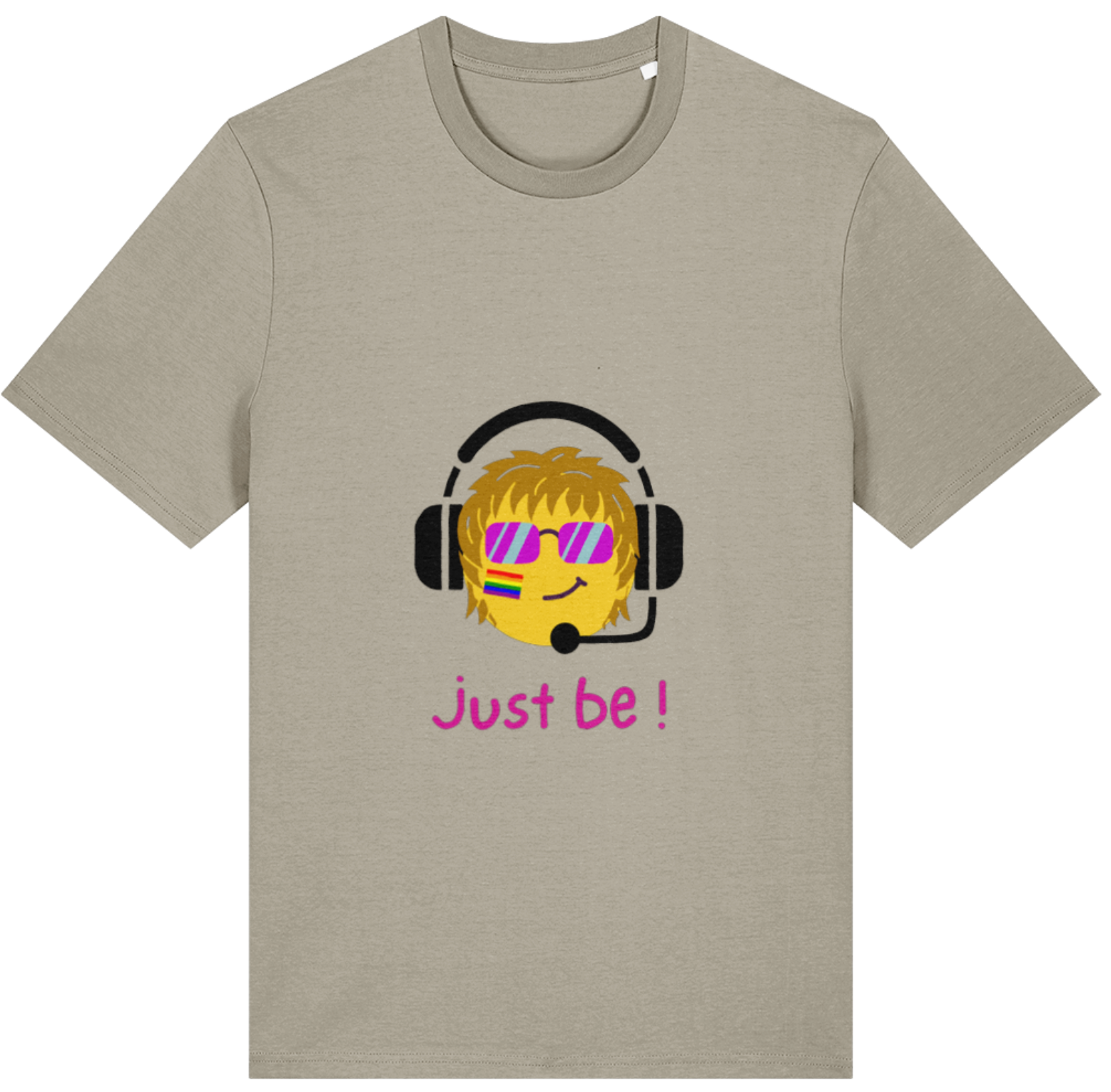 Organic Cotton Just Be Pride - Unisex Tee