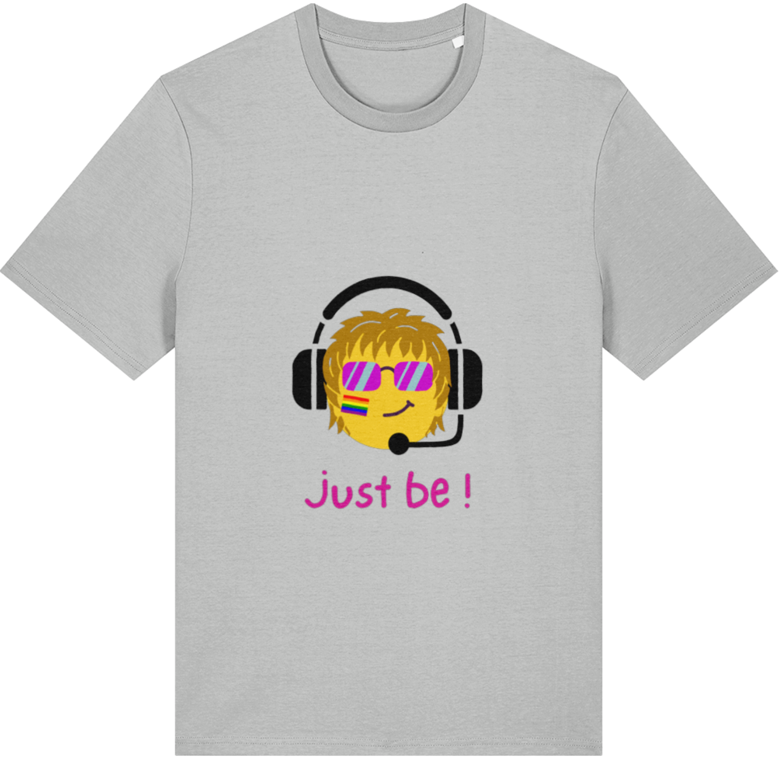 Organic Cotton Just Be Pride - Unisex Tee