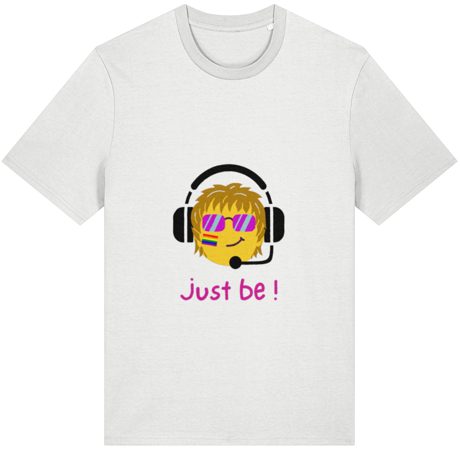 Organic Cotton Just Be Pride - Unisex Tee