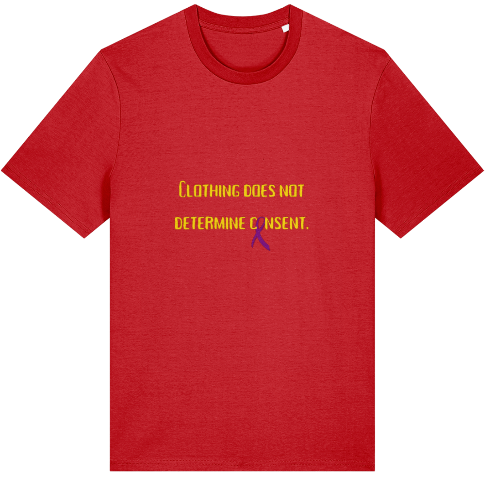 Organic Cotton Clothing Does Not Determine Consent - Unisex Tee