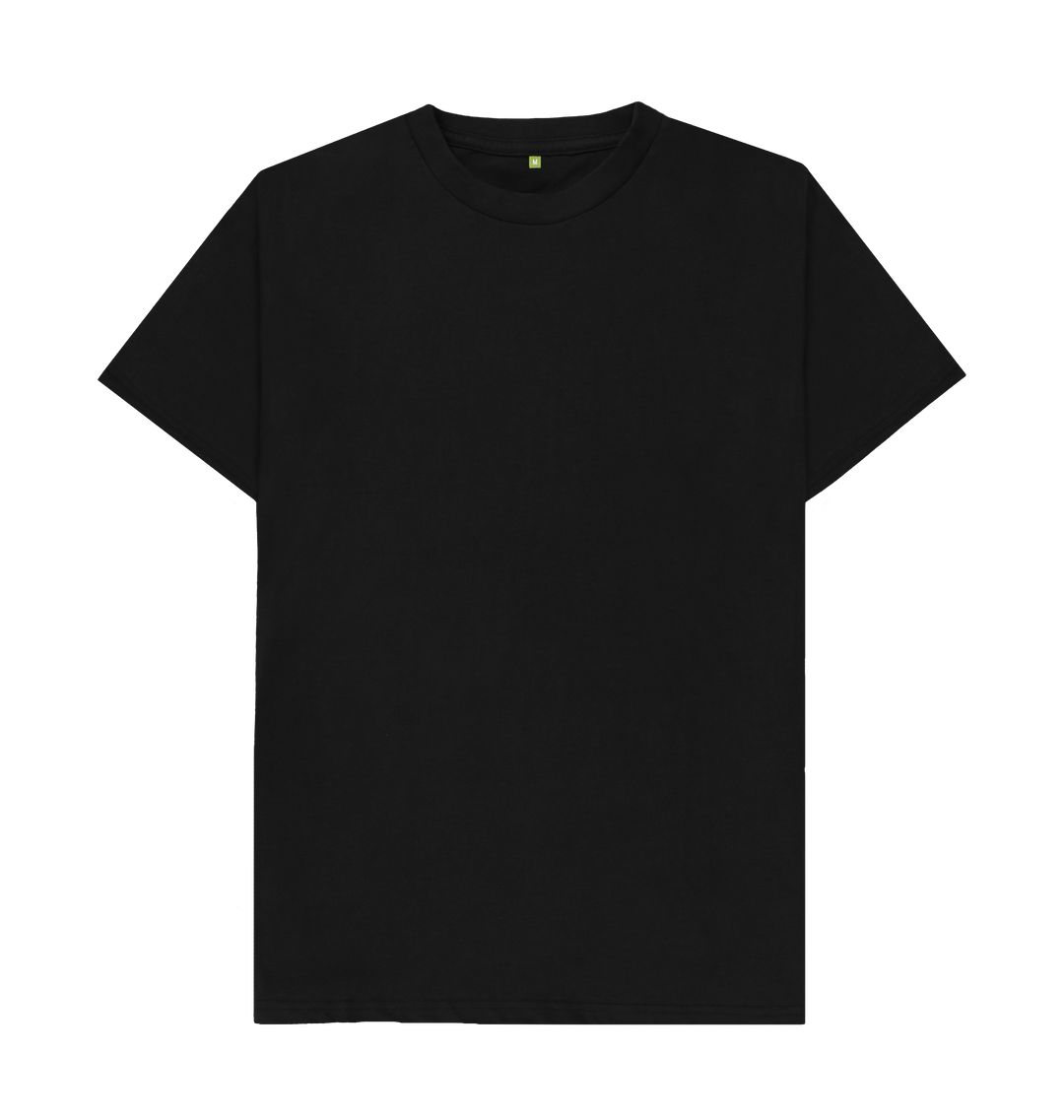 Black \\\\ud83c\\\\uddec\\\\ud83c\\\\udde7 Empty Canvas - Unisex Organic Cotton T-Shirt (Dark)