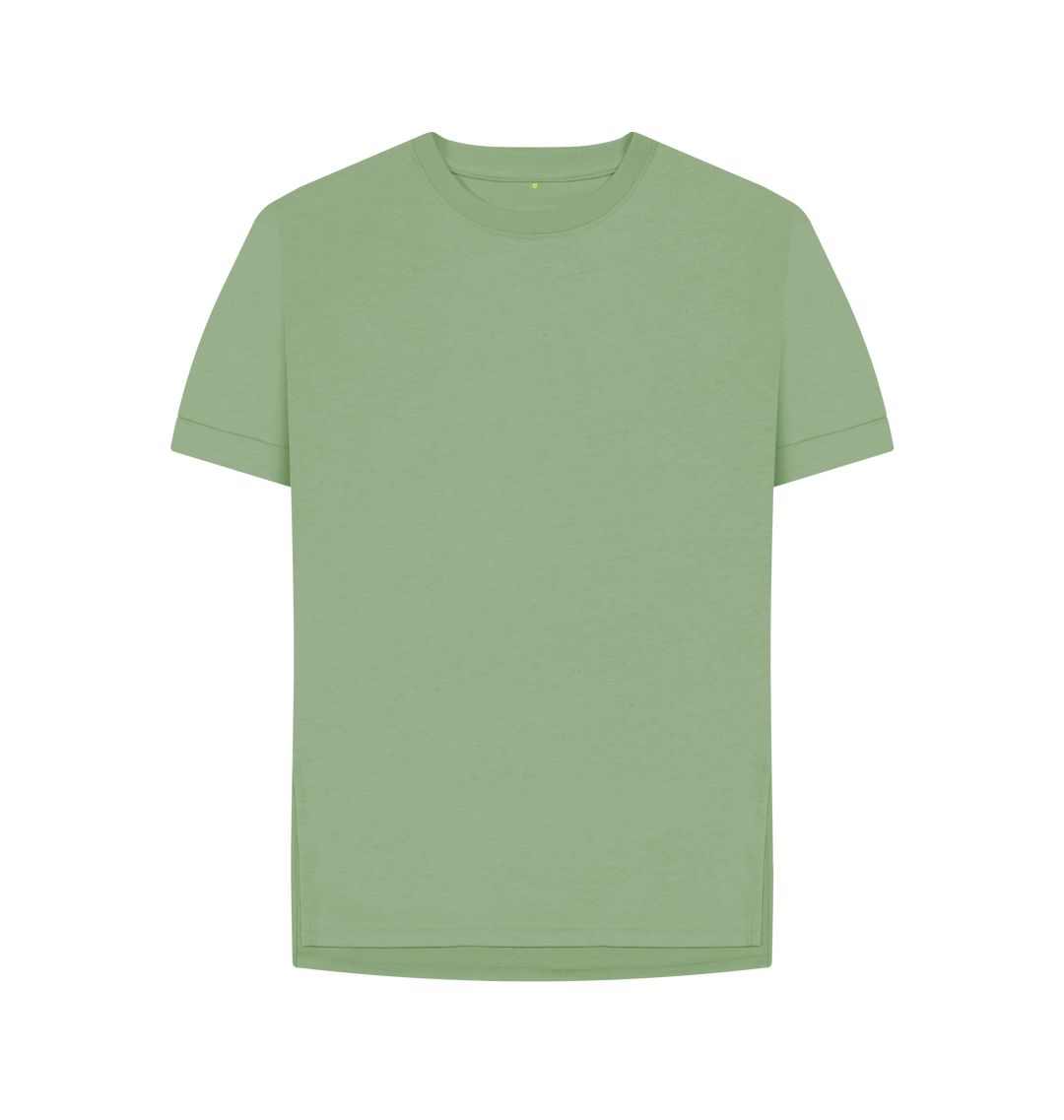 Sage \\ud83c\\uddec\\ud83c\\udde7 Empty Canvas - Women's Organic Relaxed Fit Tee