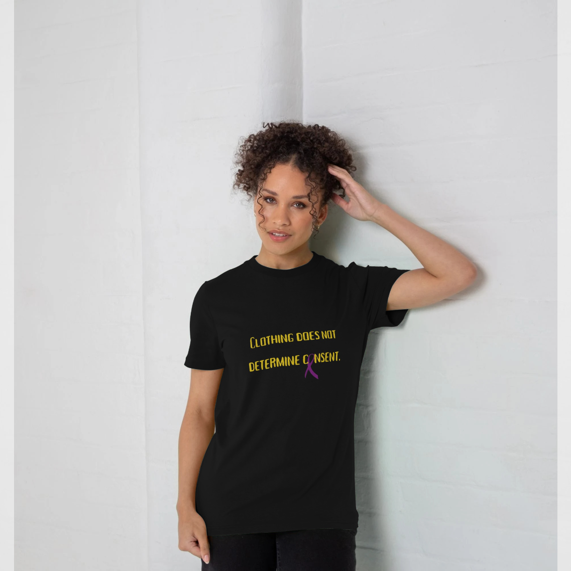 🇬🇧 Clothing Does Not Determine Consent - Unisex Organic Cotton T-Shirt