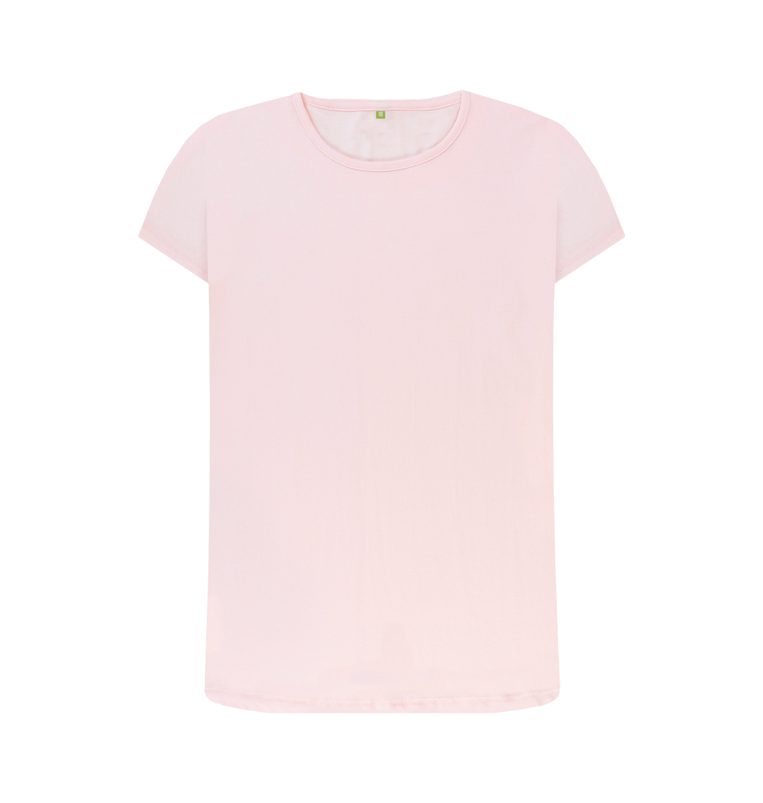 Pink Printed T-shirt Front