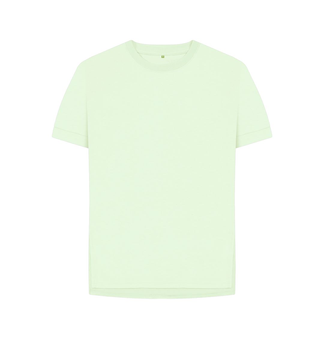 Pastel Green \\ud83c\\uddec\\ud83c\\udde7 Empty Canvas - Women's Organic Relaxed Fit Tee