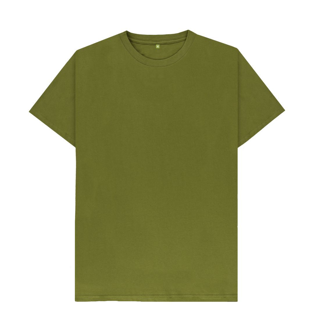 Moss Green \\\\ud83c\\\\uddec\\\\ud83c\\\\udde7 Empty Canvas - Unisex Organic Cotton T-Shirt (Dark)