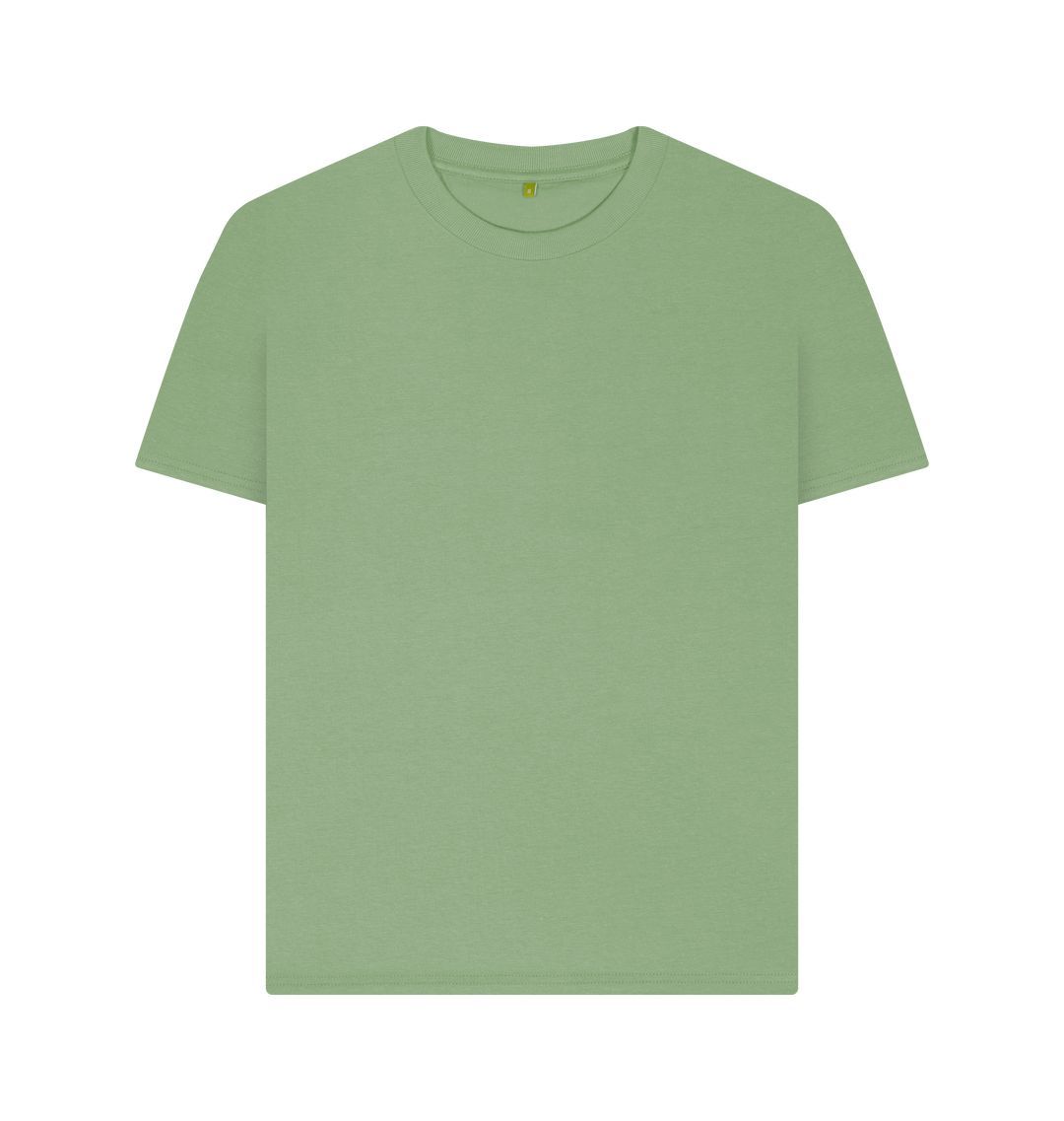 Sage \ud83c\uddec\ud83c\udde7 Empty Canvas - Women's Organic Cotton T-Shirt