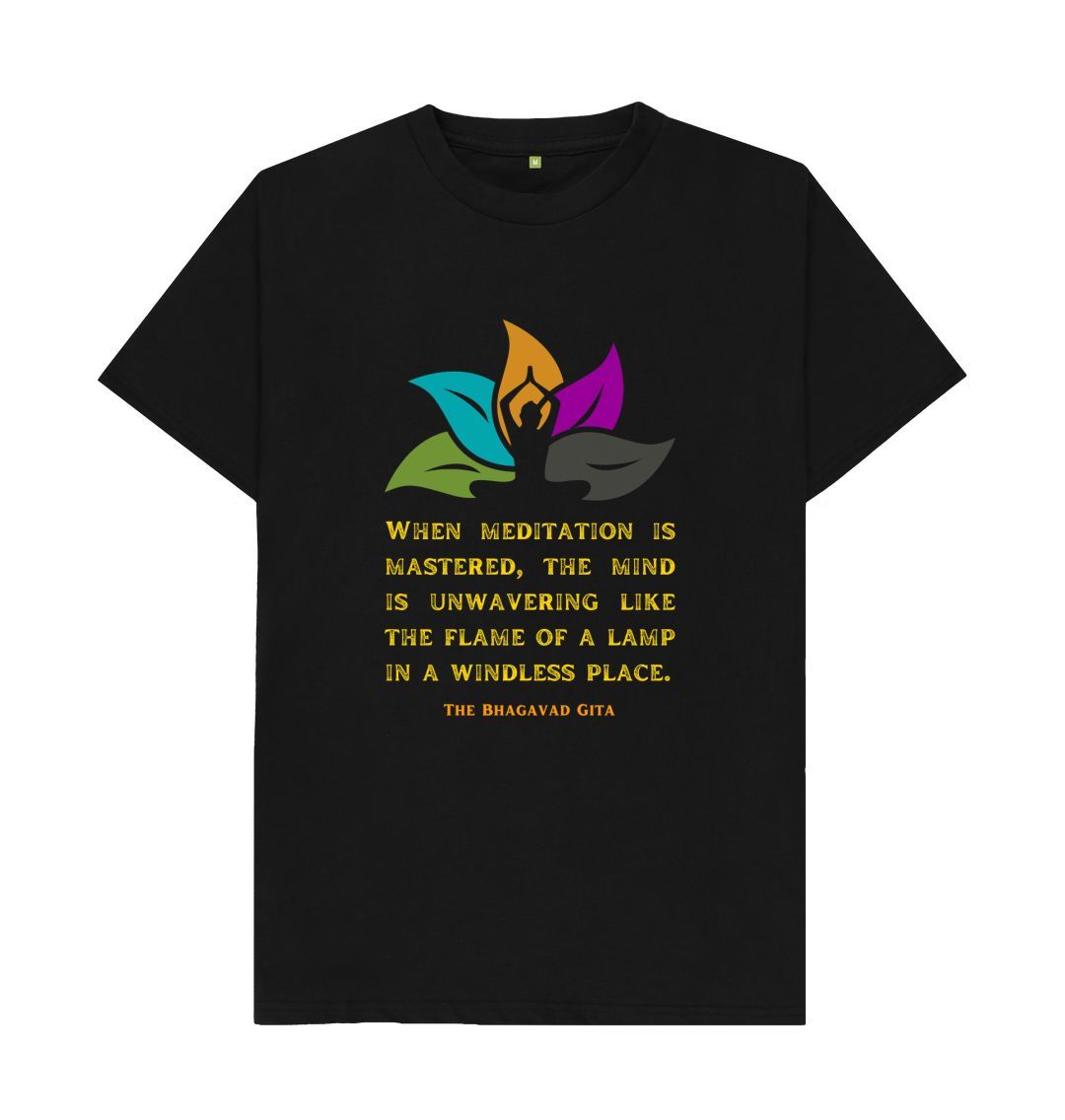 Black \\\\\\\\ud83c\\\\\\\\uddec\\\\\\\\ud83c\\\\\\\\udde7 Meditation: The Ultimate Mind Medicine (Dark) - Unisex Organic Cotton T-Shirt