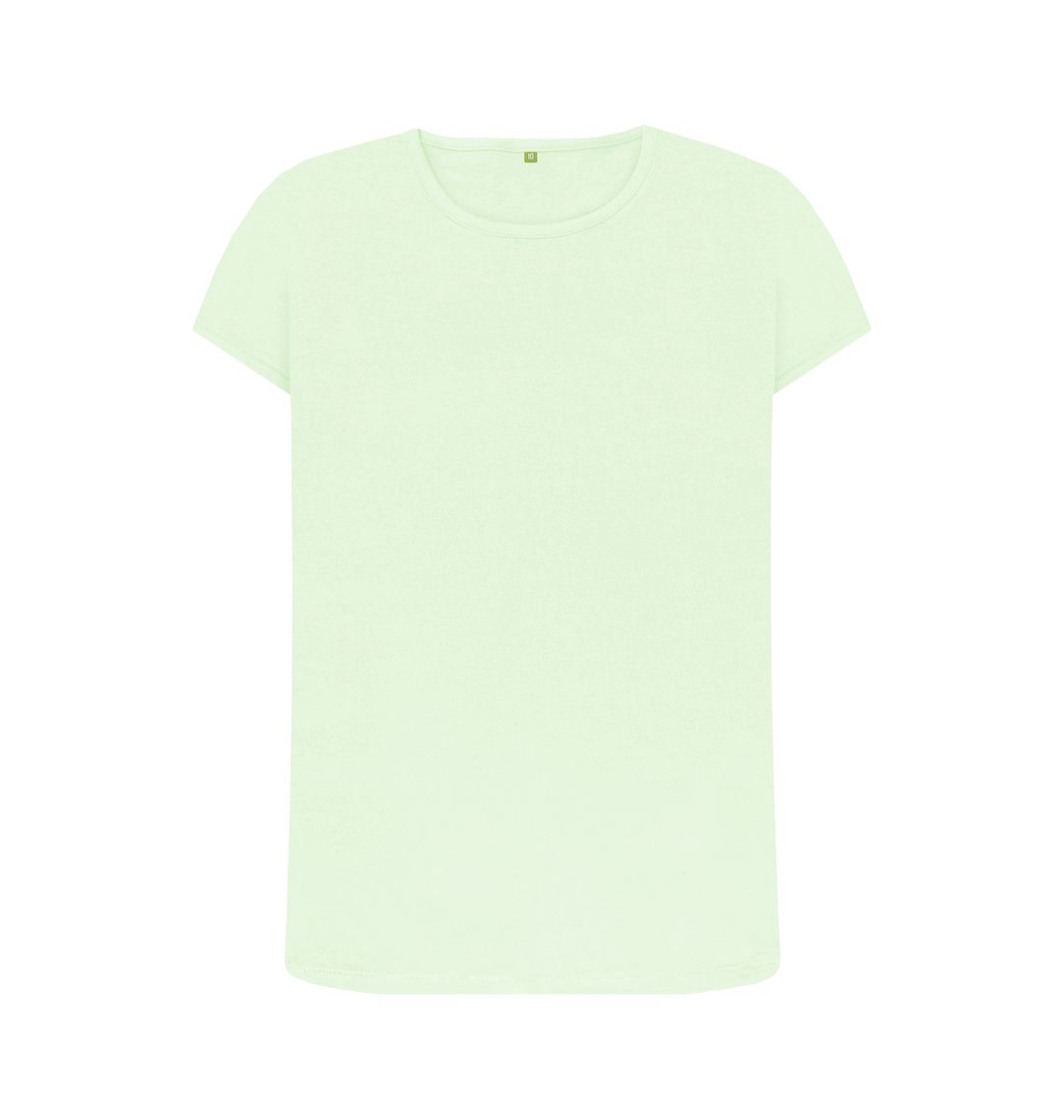 Pastel Green \\ud83c\\uddec\\ud83c\\udde7 Empty Canvas - Women's Organic Crew Neck T-shirt (Light)